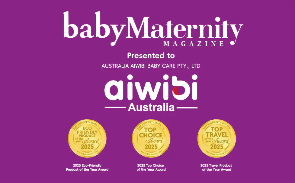 Aiwibi(爱汇贝)澳大利亚斩获《Baby Maternity Magazine》2025年度三项重磅大奖